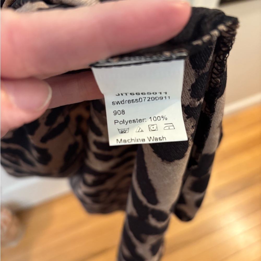 SHEIN Animal Print Maxi Dress - Picture 6 of 6